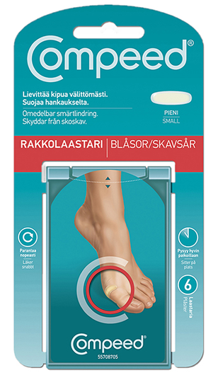 Compeed Rakkolaastari small 6 kpl