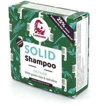 Lamazuna Solid Shampoo Oily Hair w Green Clay 70 gr