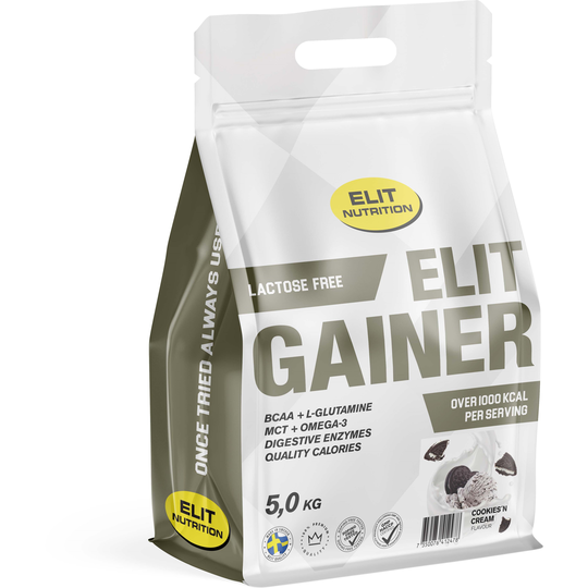 Elit Nutrition ELIT Gainer - lactose free Cookies ´n Cream 5000 g