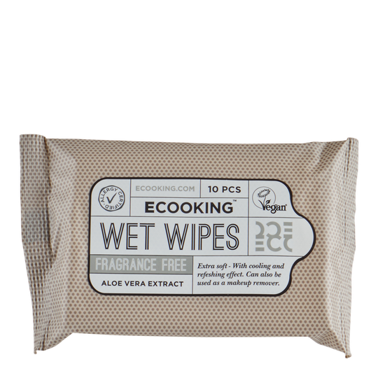 Ecooking Wet Wipes Fragrance Free 10 st
