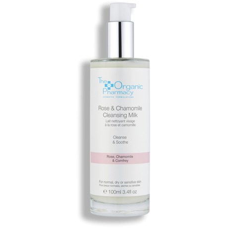 The Organic Pharmacy Rose & Chamomile Cleansing Milk 100 ml