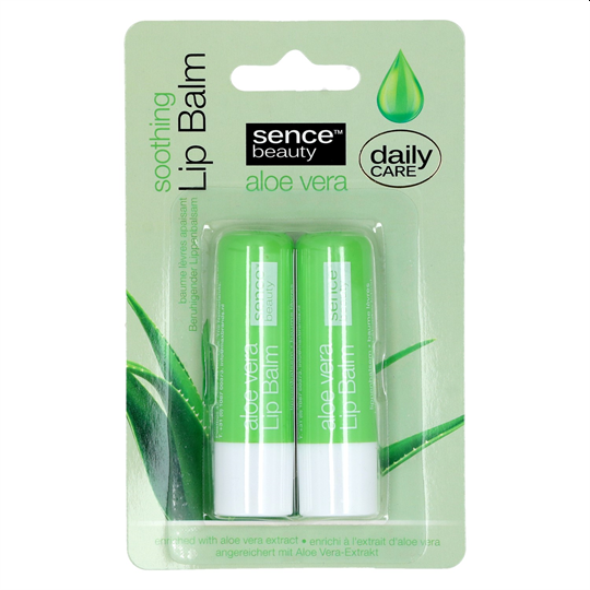Sencebeauty Lip Balm Twin Pack Aloe Vera