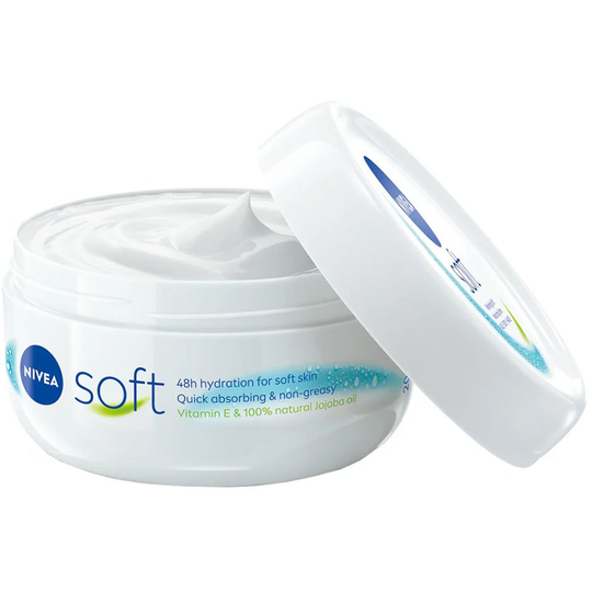 Soft, 200 ml Nivea Vartalovoiteet