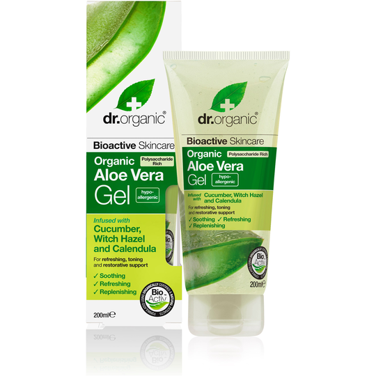 Dr. Organic Aloe Vera Skin Gel With Cucumber 200 ml