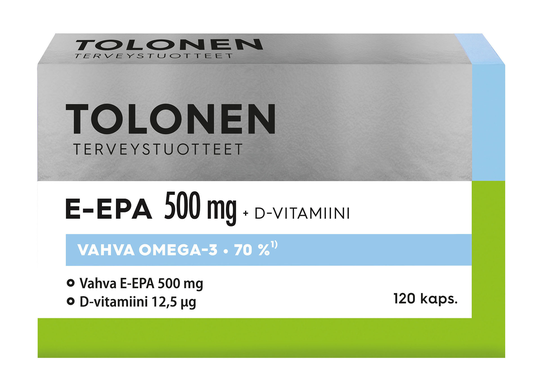 Tolonen E-Epa 500 mg 60 kaps