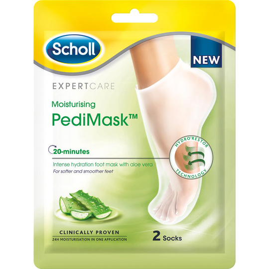 ExpertCare PediMask™ withTriple Oil, 2 pcs Scholl Jalkahoito