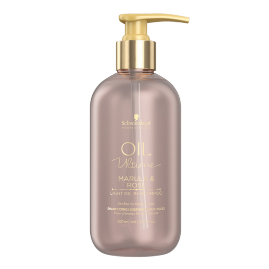 Schwarzkopf Professional Oil Ultime Marula & Rose Oil Light Shampoo (300ml)