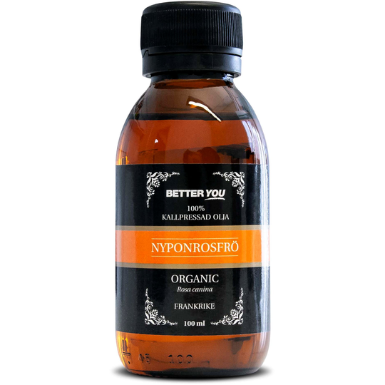 Better You EKO Kallpressad Nyponrosfröolja 100 ml