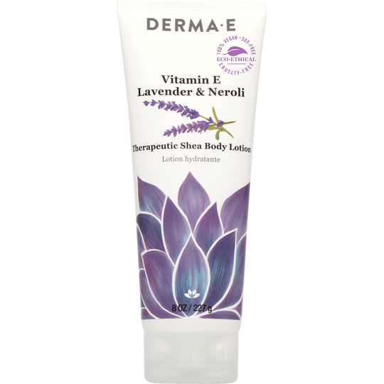 DERMA E Vitamin E Lavender-Neroli Therapeutic Shea Body Lotion
