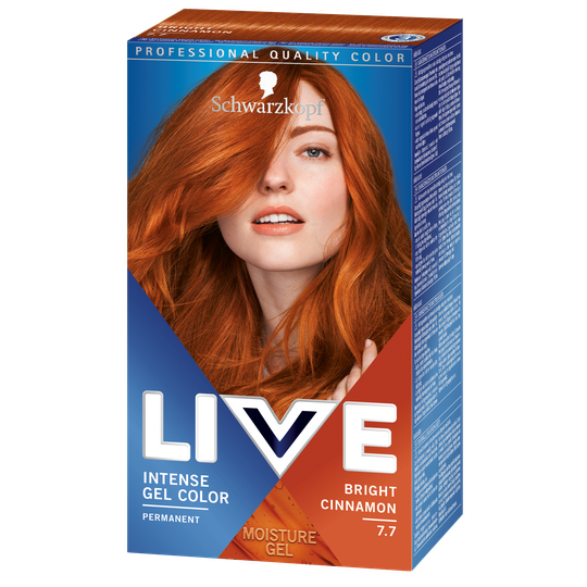 Schwarzkopf LIVE Intense Gel Color 7.7 Bright Cinnamon