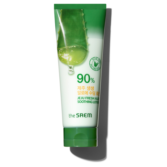 The Saem Jeju Fresh Aloe Vera Soothing Lotion 90% Loción Calmante