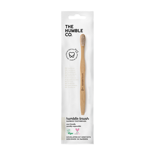 The Humble Co. Flat Curved Adult Soft White