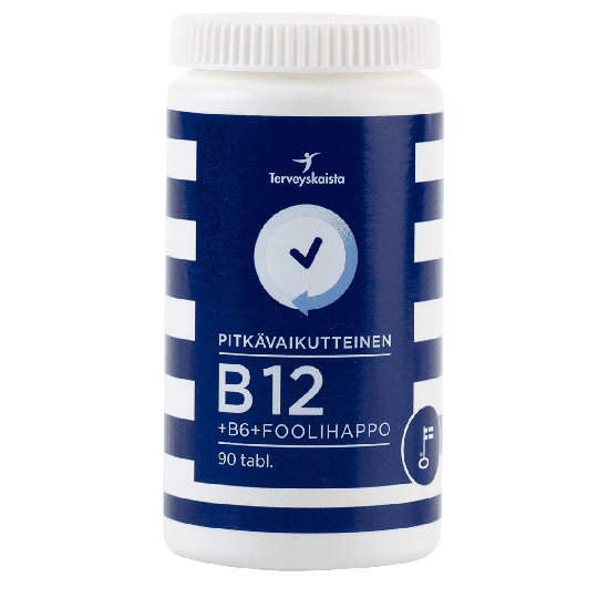 B12 + B6 + Foolihappo 90 tabl