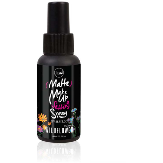 J. Cat Beauty Spray, Set, Go Makeup Setting Spray Wildflower Matt