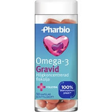 Omega-3 gravid 50 kapselia