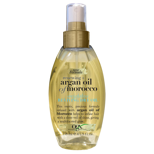 Argan Reviving Dry Oil, 118 ml OGX Hiusöljyt