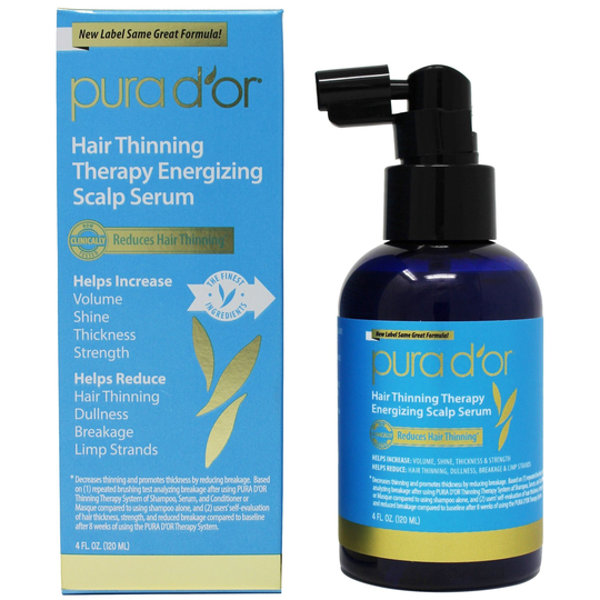 Pura D'or Blue Label Hair Thinning Therapy Energizing Scalp Serum