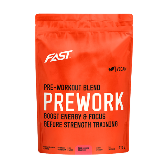Prework, 210 g, Red Berries