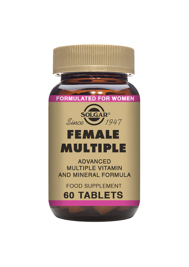 Solgar Female Multiple (naisten monivitamiini) 60 tabl