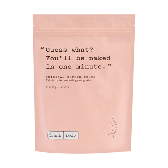 Original Coffee Scrub 200g, Frank Body Kuorinta