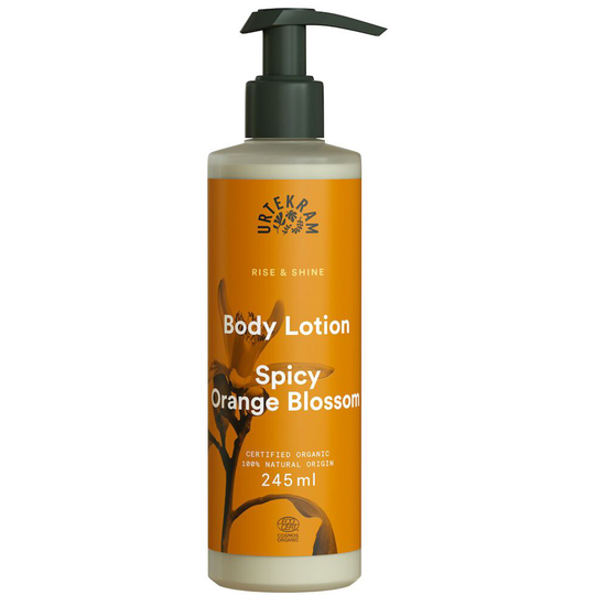 Urtekram Rise & Shine Spicy Orange Blossom Body lotion 245 ml