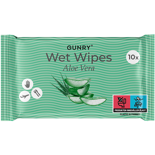 Gunry Wet Wipes Aloe Vera