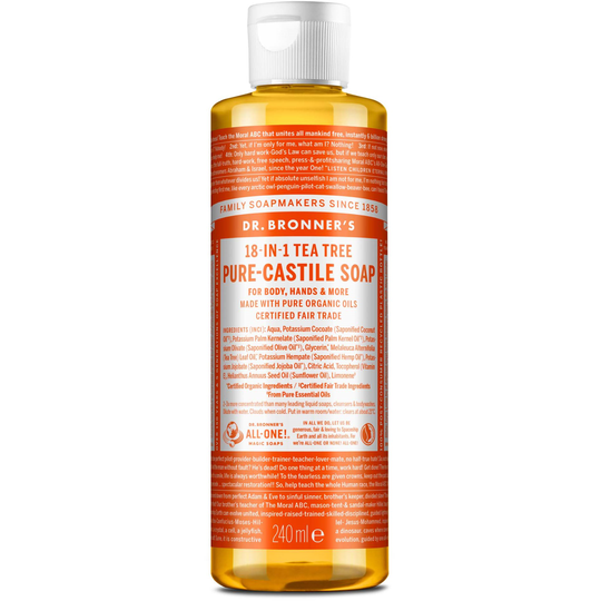 Dr. Bronner's Liquid Soaps Teatree 236 ml