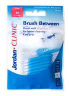Clinic by Jordan Brush Between M 0.6mm hammasväliharja 10 kpl
