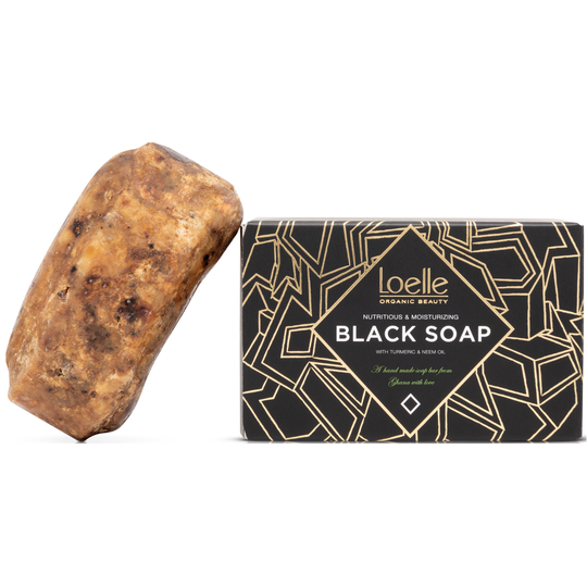 Loelle African Black Soap Bar 150 g
