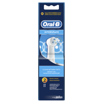 Oral B InterSpace Sähköhammasharjan harjaspää 2 st