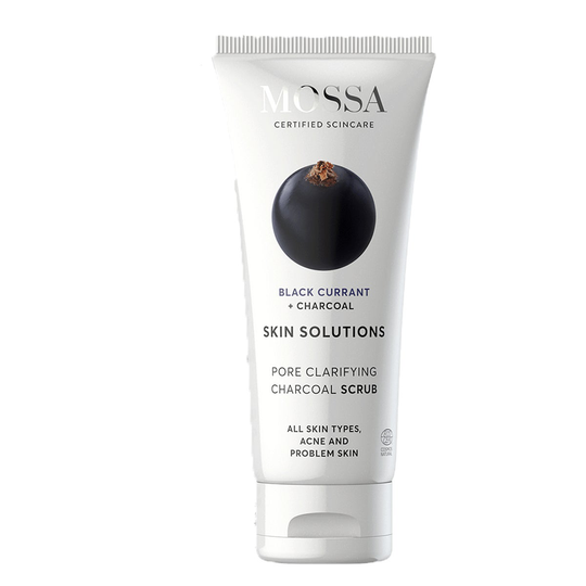 Skin Solutions Charcoal Scrub, 60 ml MOSSA Kuorinta