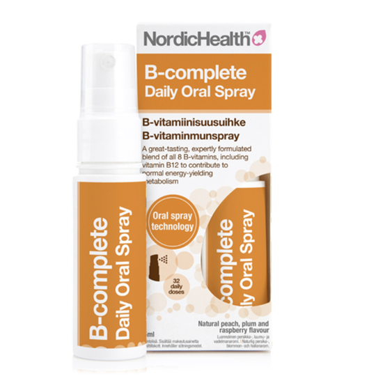 Nordic Health B-Complete -suusuihke 25 ml 128 suihkausta
