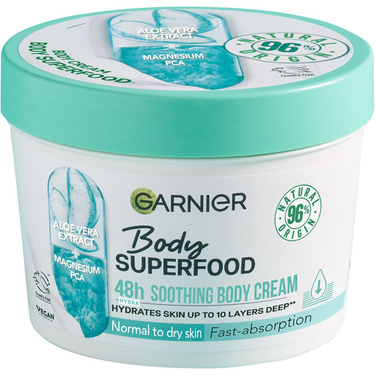 Body Superfood, 380 g Garnier Vartalovoiteet