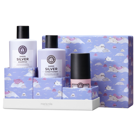 Maria Nila Gift Box 21 Aw Sheer Silver