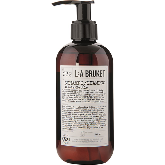 L:A Bruket Schampo Nässla 240 ml