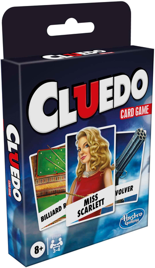 Hasbro Korttipeli Cluedo