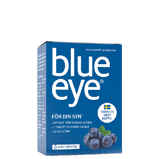 Blue Eye, Mustikkauute, 64 tablettia