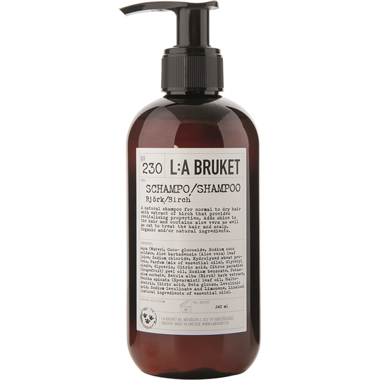 L:A Bruket Schampo Björk 240 ml