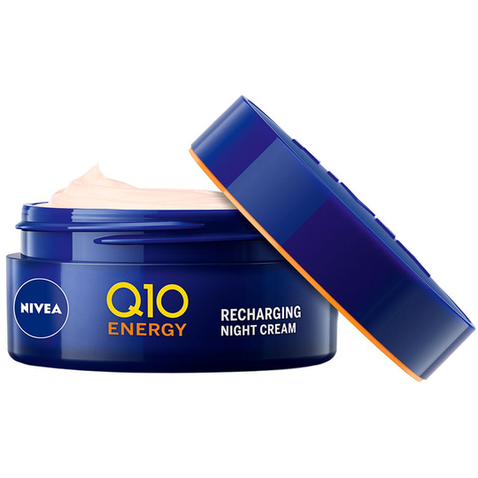 Q10 Energy Recharging Night Cream, 50 ml Nivea E-vitamiini