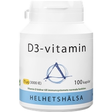 D3 75 mcg 3000IE 100 kapselia