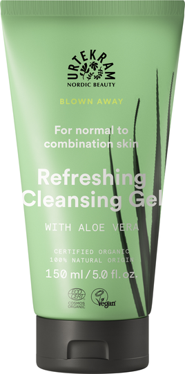 Urtekram Blown Away Moisturizing Cleansing Gel 150 ml puhdistusgeeli Luomu