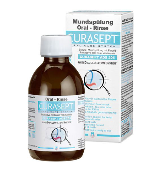 Curasept 0,05% suuvesi 200 ml klooriheksidiini+fluor