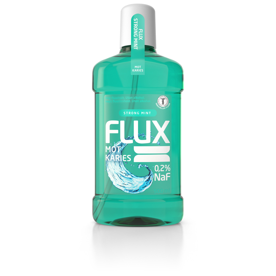 Flux Strong Mint Munskölj 500 ml