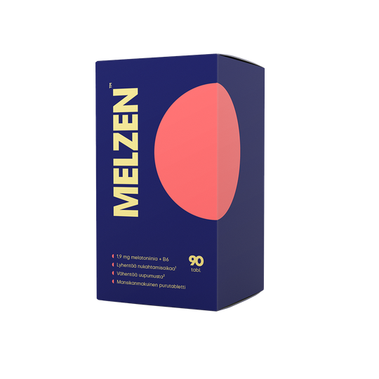 MELZEN Melatoniini 1,9 mg + B6 mansikka 90 purutabl