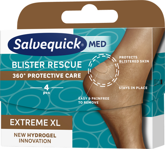 Salvequick Blister Rescue Extreme XL 4 kpl rakkolaastari