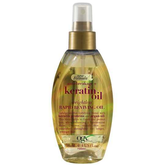 Keratin Weightless Reviving Oil, 118 ml OGX Hiusöljyt