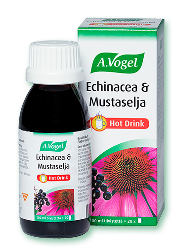 Echinacea & mustaselja hot drink 100 ml kuumajuoma