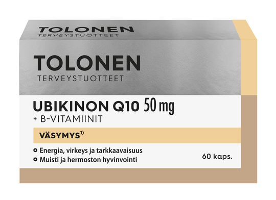 Tolonen Ubikinon q10 50 mg 60 kaps