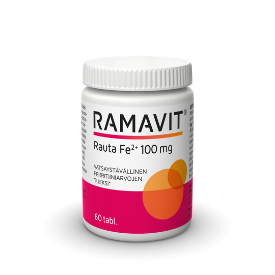 Ramavit Rauta 100 mg 60 kpl