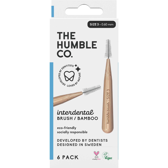 The Humble Co. Bamboo Interdental Brush Size 3 Blue
